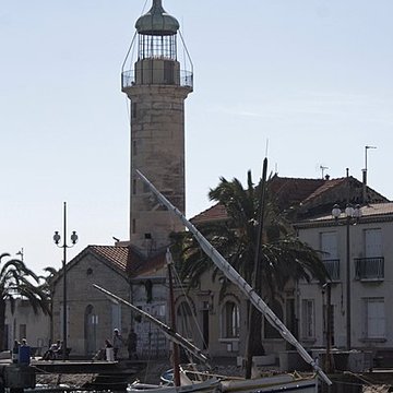 Ancien phare du Grau dAigues-Mortes ou du Grau-du-Roi