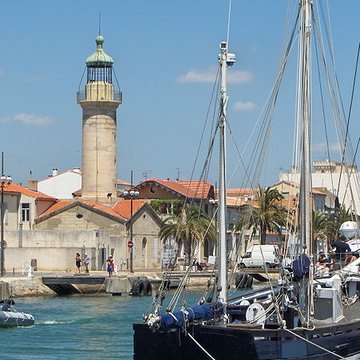 Ancien phare du Grau dAigues-Mortes ou du Grau-du-Roi
