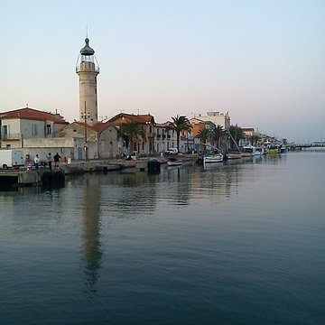 Ancien phare du Grau dAigues-Mortes ou du Grau-du-Roi