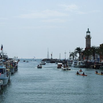 Ancien phare du Grau dAigues-Mortes ou du Grau-du-Roi