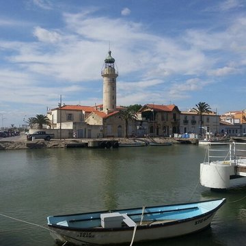 Ancien phare du Grau dAigues-Mortes ou du Grau-du-Roi
