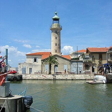 Ancien phare du Grau dAigues-Mortes ou du Grau-du-Roi