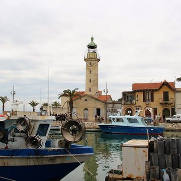 Ancien phare du Grau dAigues-Mortes ou du Grau-du-Roi