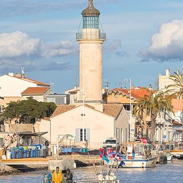 Ancien phare du Grau dAigues-Mortes ou du Grau-du-Roi