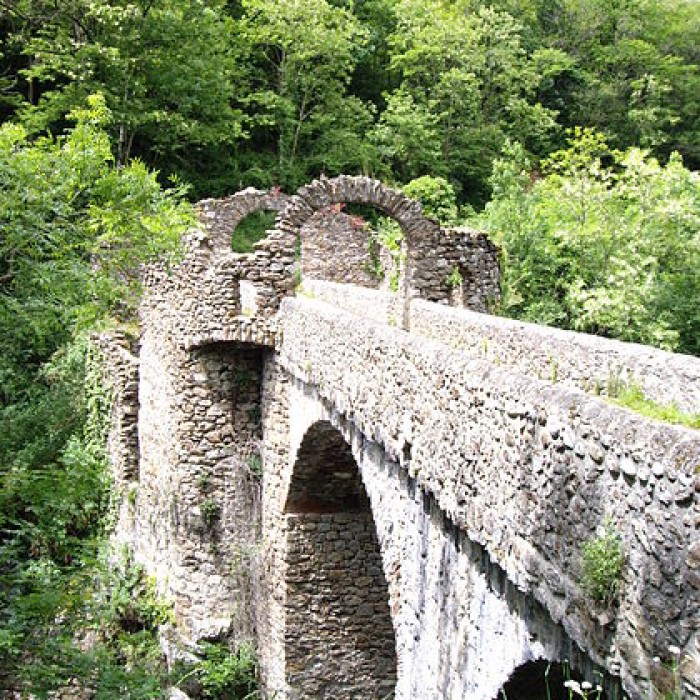 Photo de Pont du Diable sur lAriège, près de Mercus-Carrabet