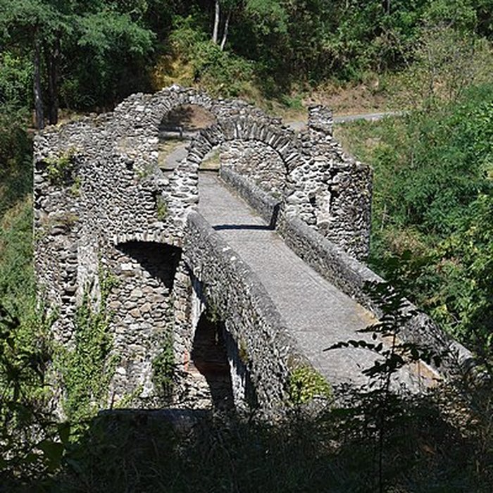 Photo de Pont du Diable sur lAriège, près de Mercus-Carrabet