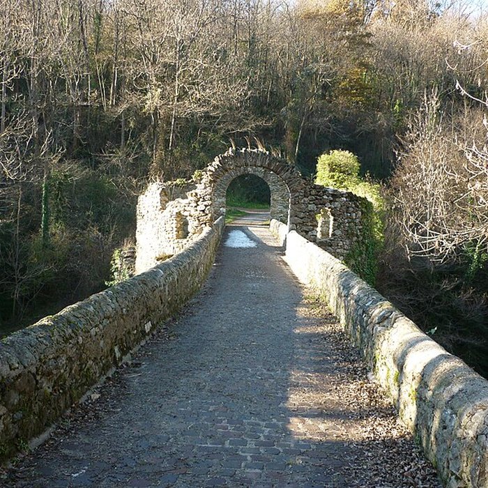 Photo de Pont du Diable sur lAriège, près de Mercus-Carrabet