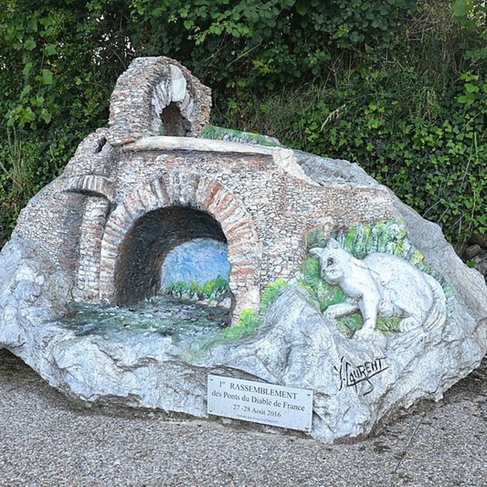 Photo de Pont du Diable sur lAriège, près de Mercus-Carrabet