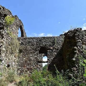 Pont du Diable sur lAriège, près de Mercus-Carrabet