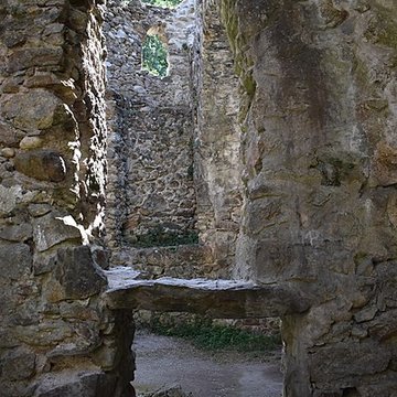 Pont du Diable sur lAriège, près de Mercus-Carrabet