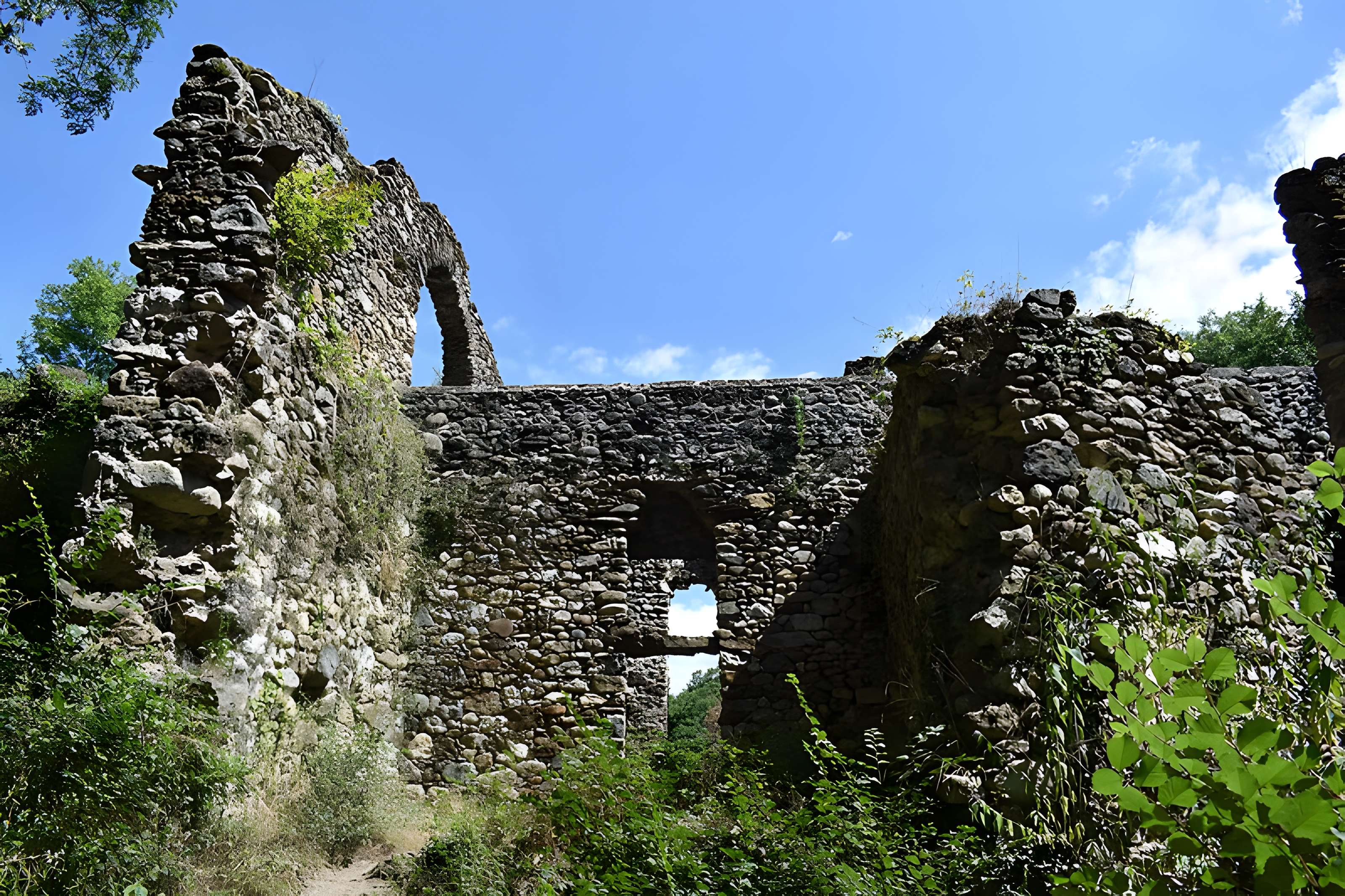 Pont du Diable sur l'Ariège, près de Mercus-Carrabet