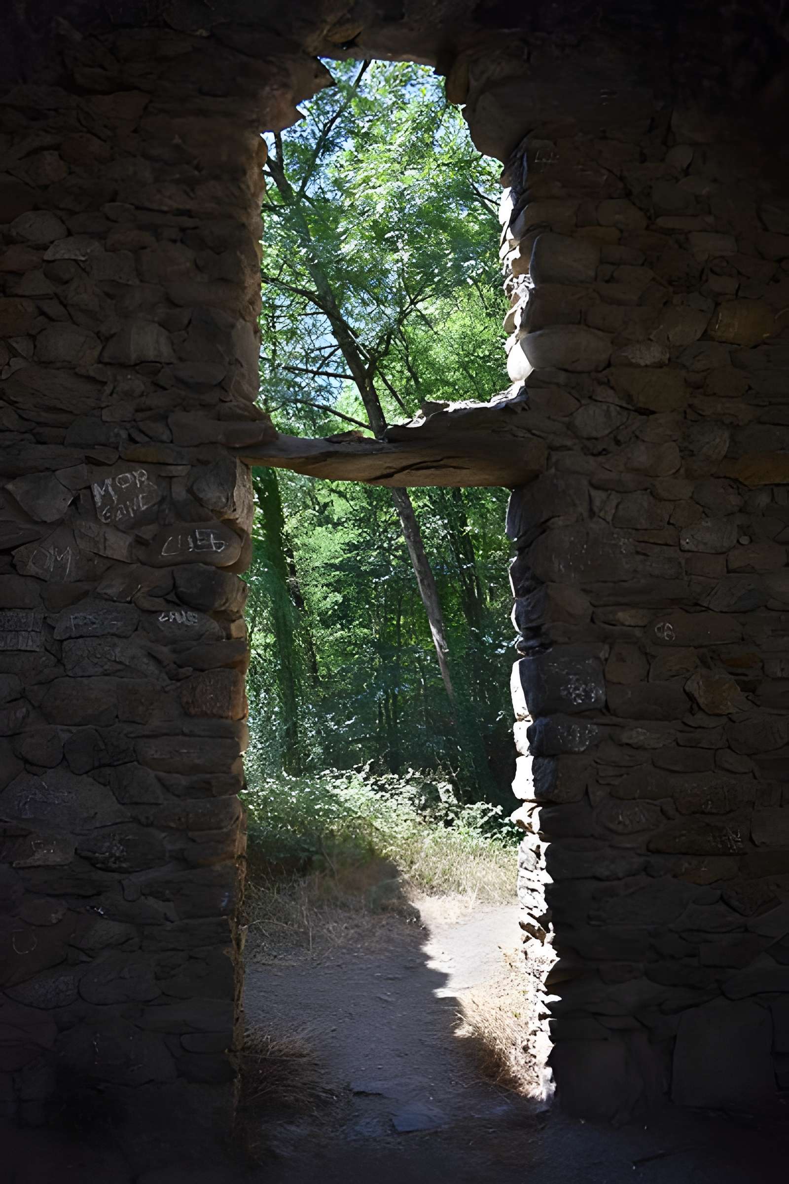 Pont du Diable sur l'Ariège, près de Mercus-Carrabet