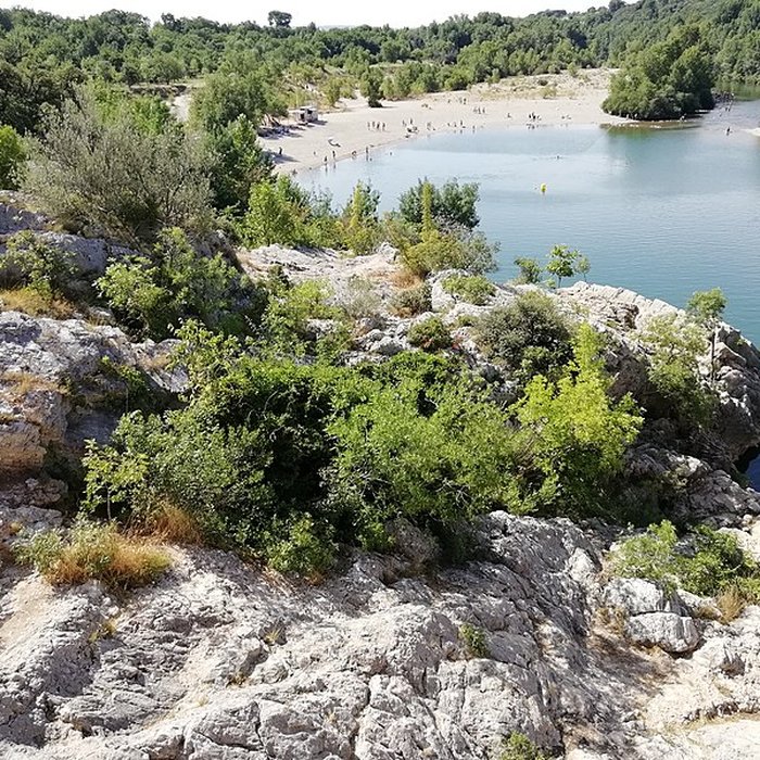 Photo de Pont sur lHérault, dit Pont du Diable également sur commune de Saint-Jean-de-Fos