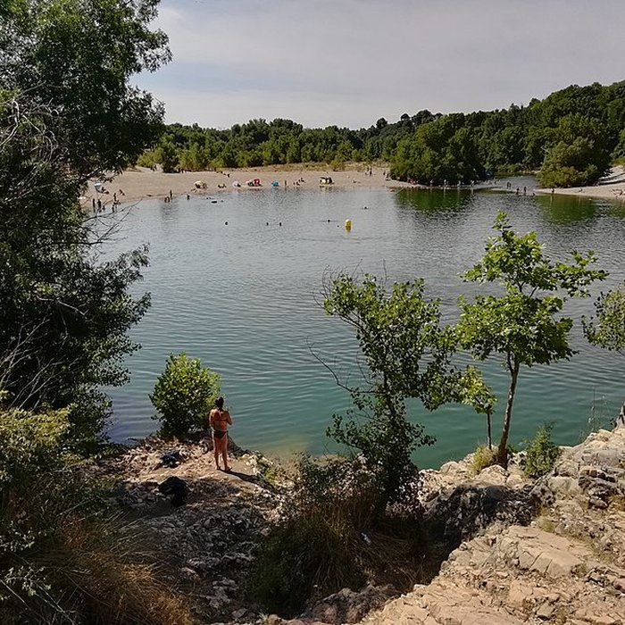Photo de Pont sur lHérault, dit Pont du Diable également sur commune de Saint-Jean-de-Fos