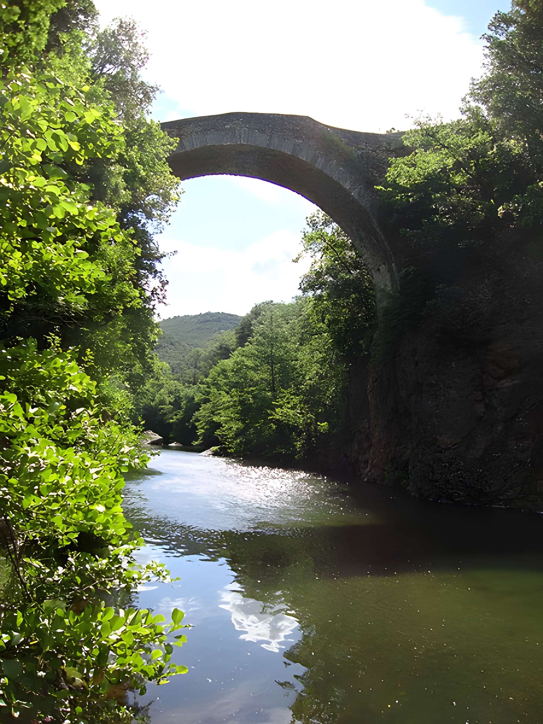 Pont du Diable de Villemagne-l'Argentière