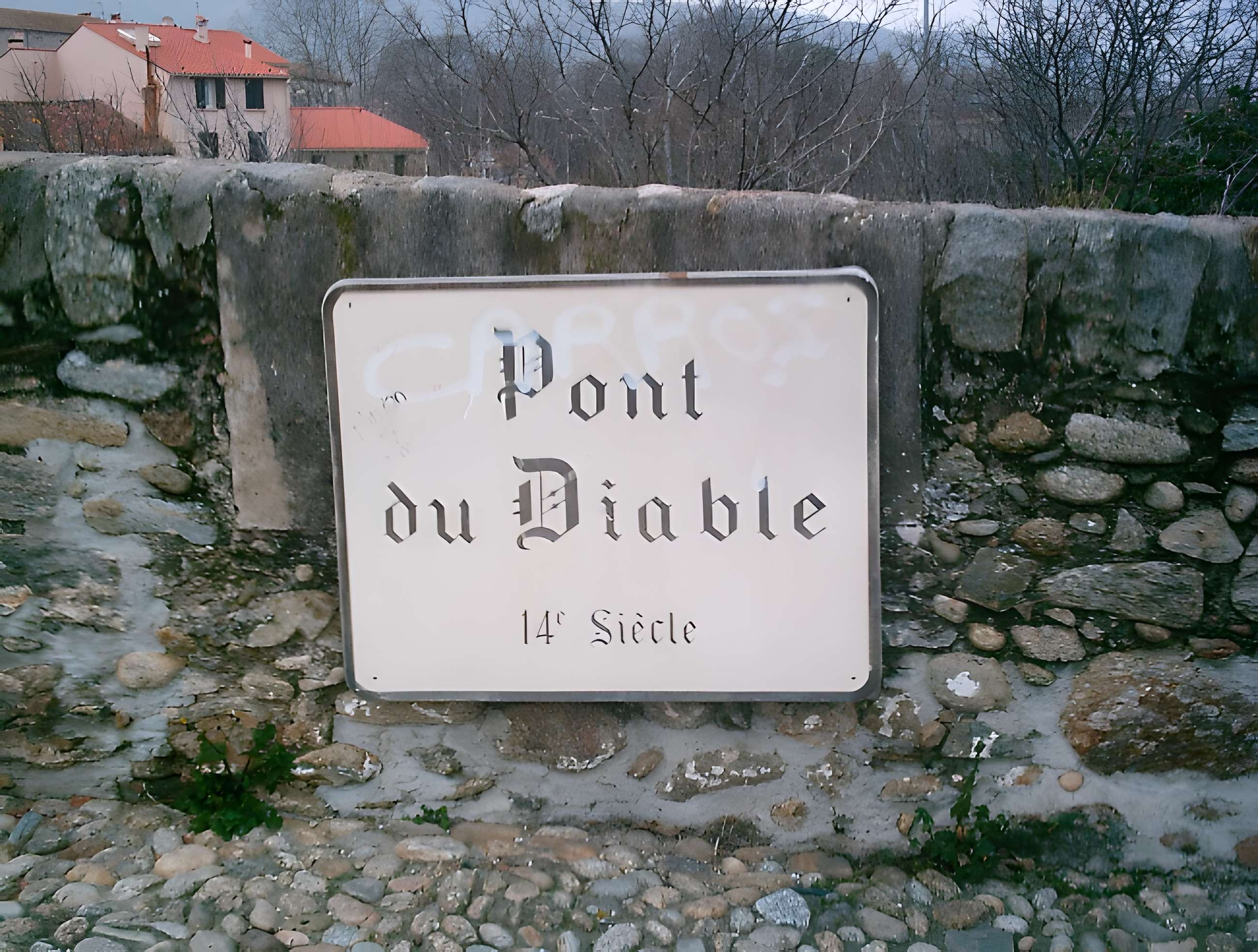 Pont du Diable sur le Tech à Céret