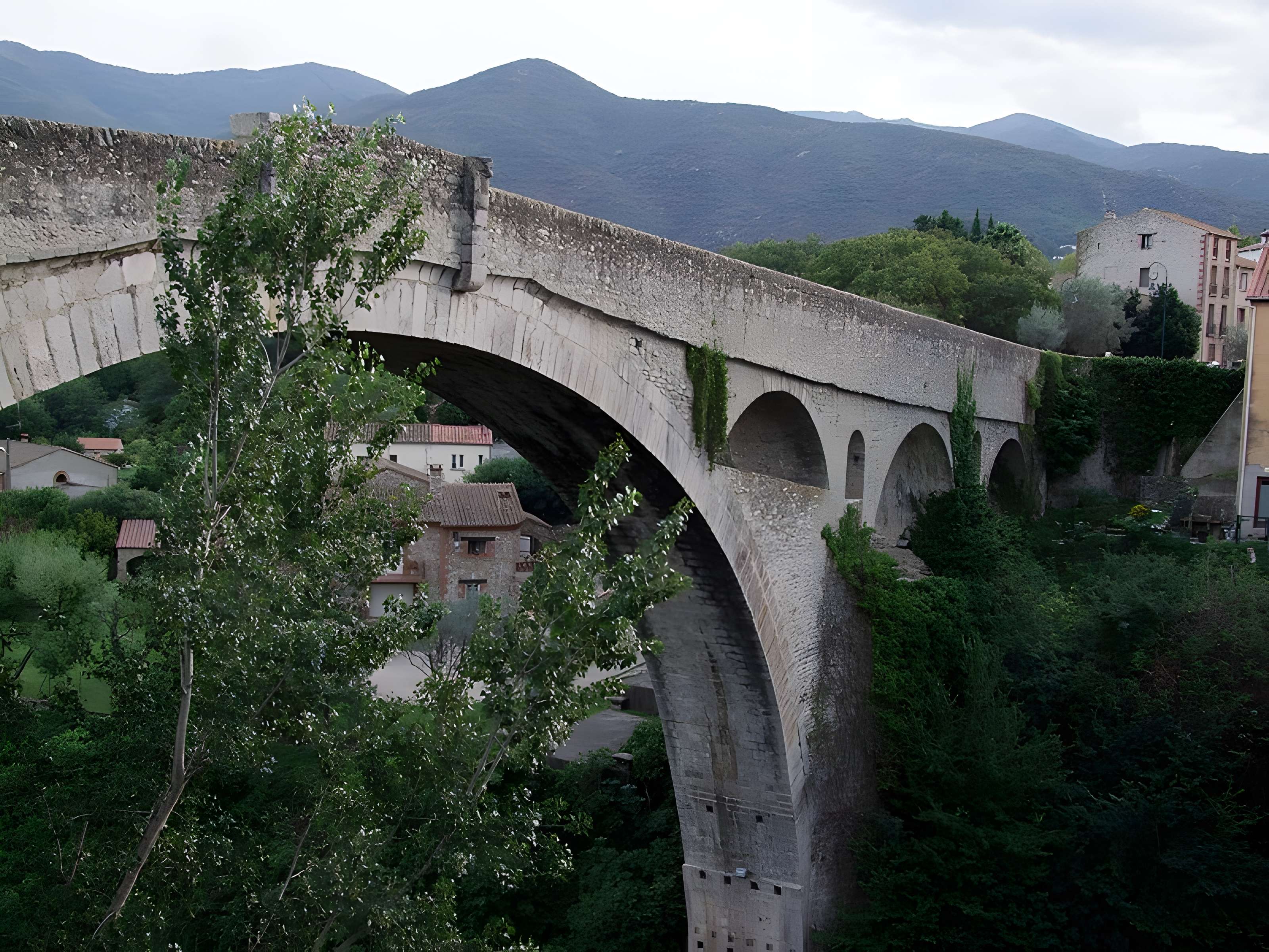 Pont du Diable sur le Tech à Céret
