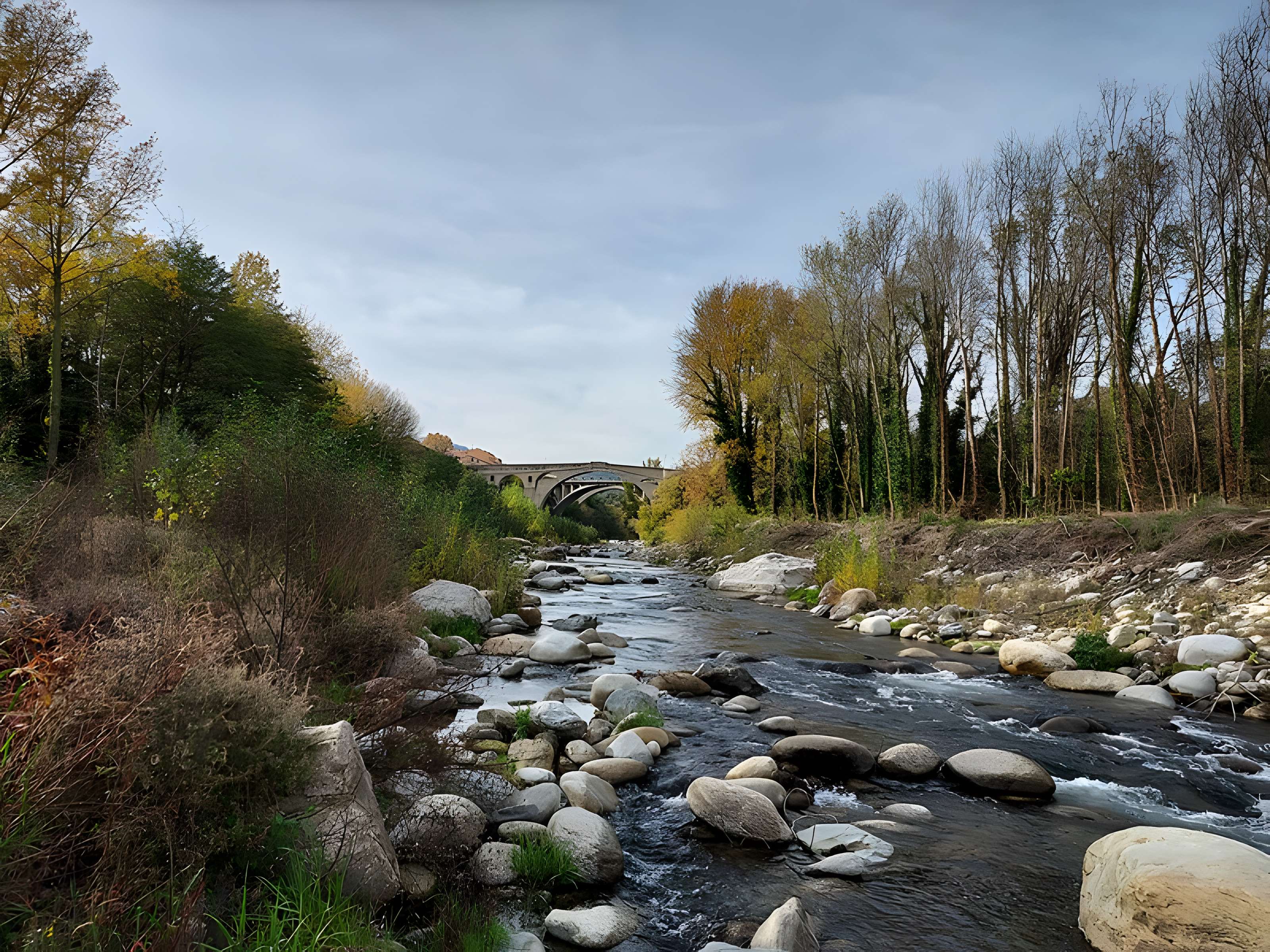 Pont du Diable sur le Tech à Céret