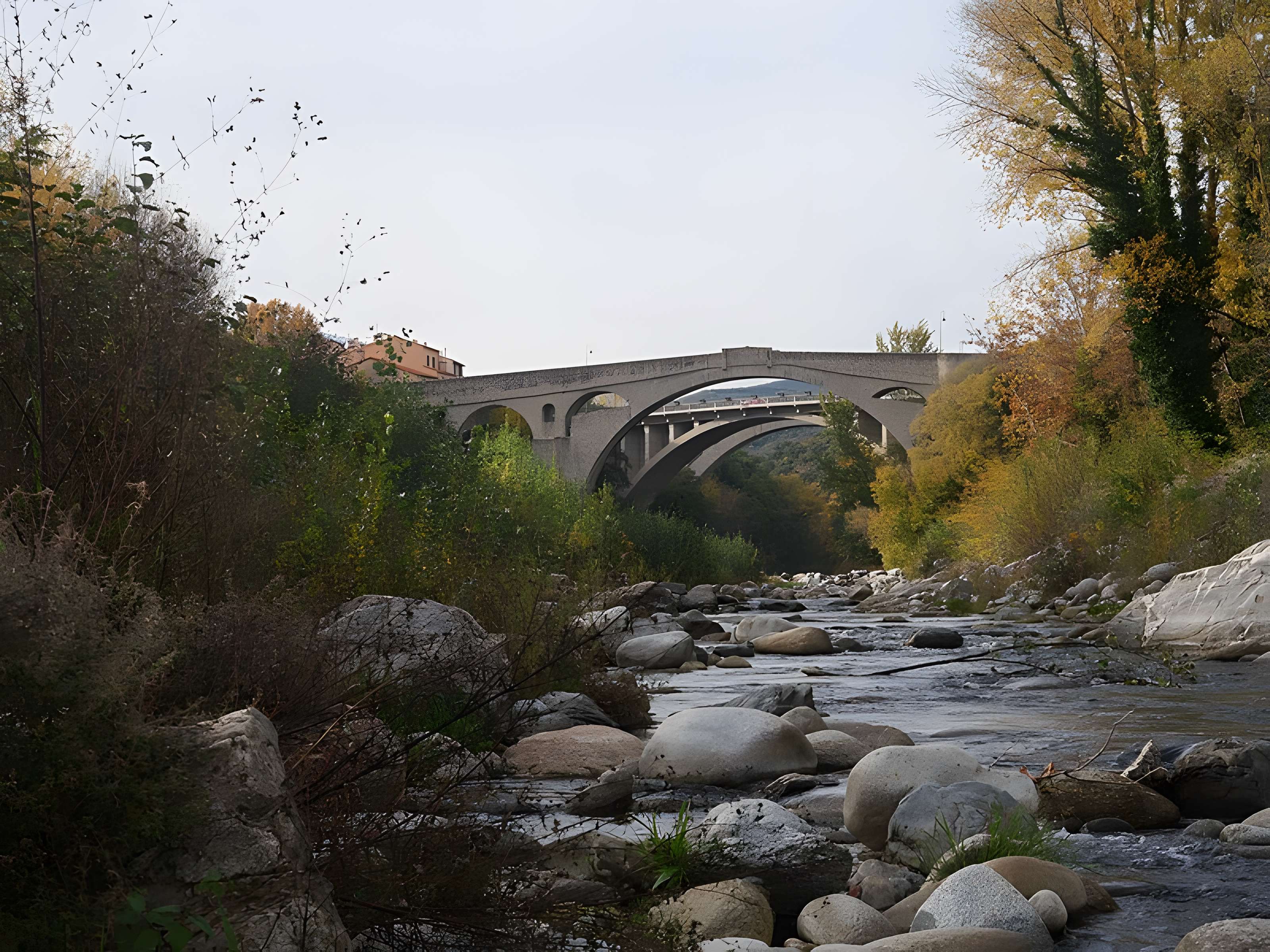 Pont du Diable sur le Tech à Céret