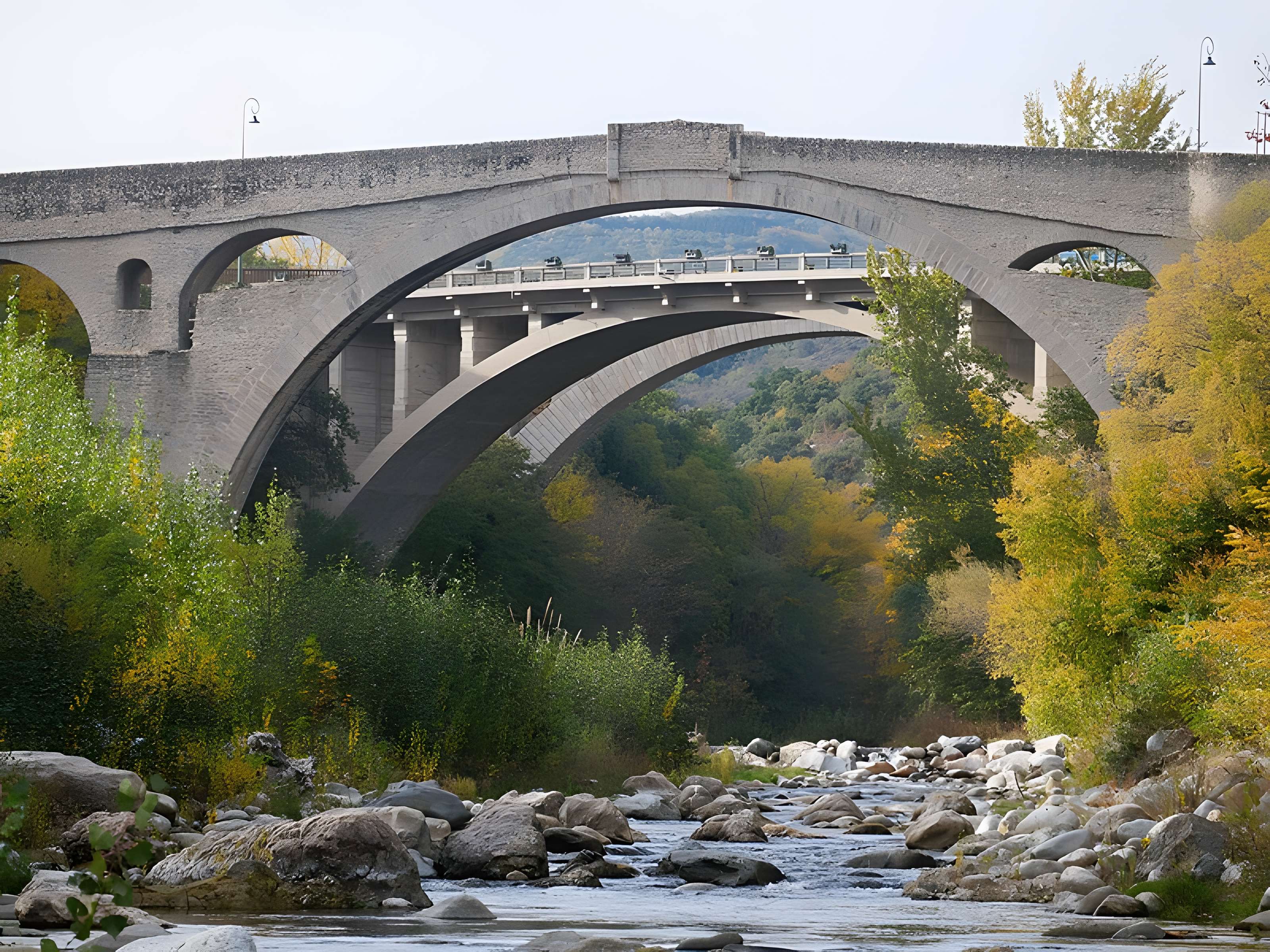Pont du Diable sur le Tech à Céret