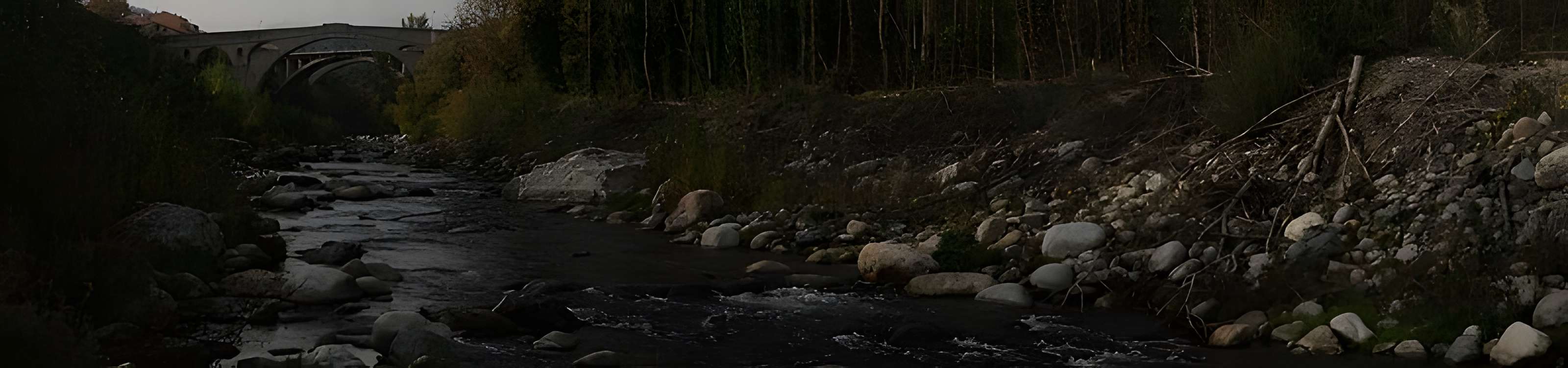 Pont du Diable sur le Tech à Céret