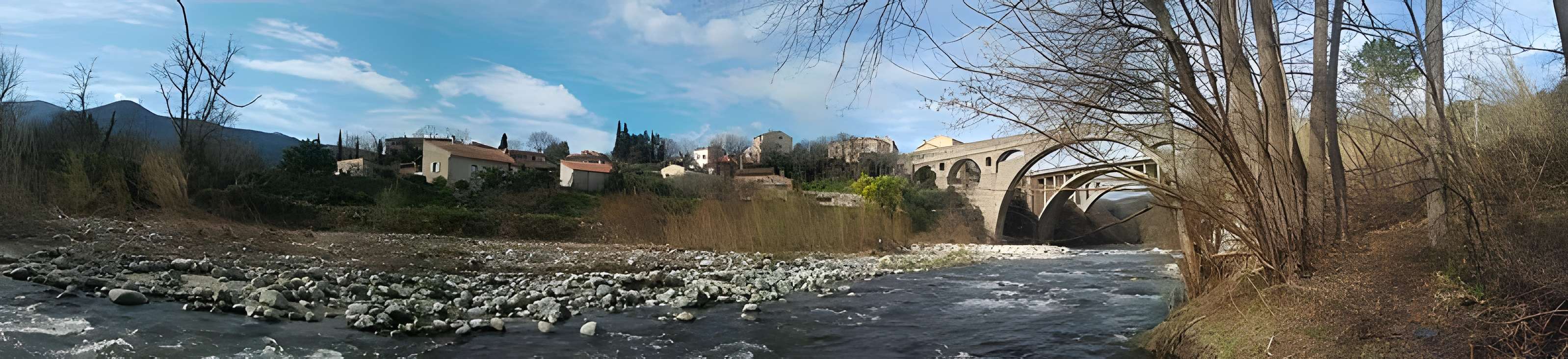 Pont du Diable sur le Tech à Céret