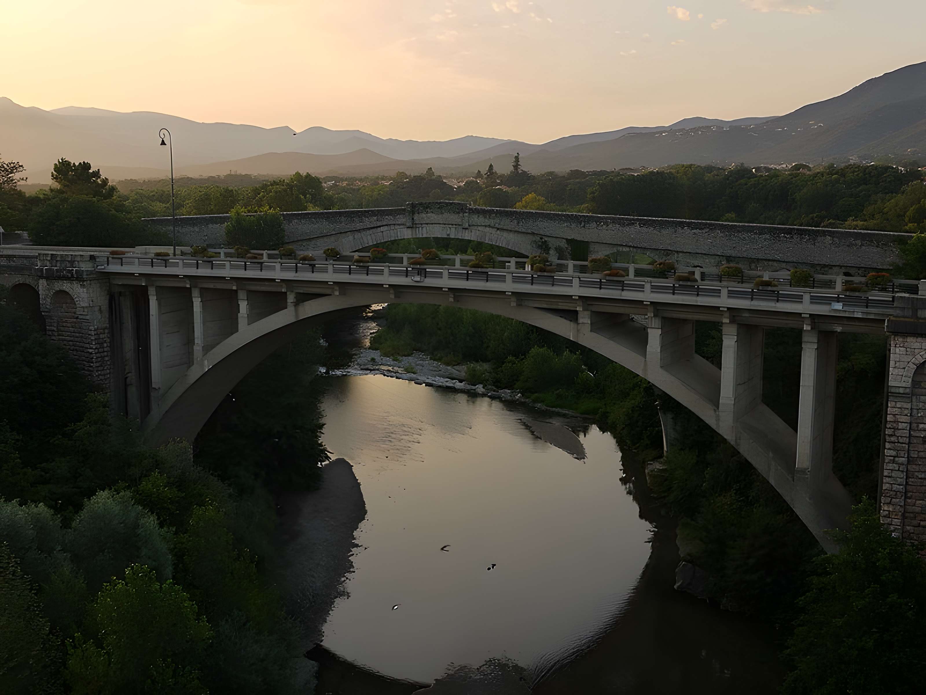 Pont du Diable sur le Tech à Céret