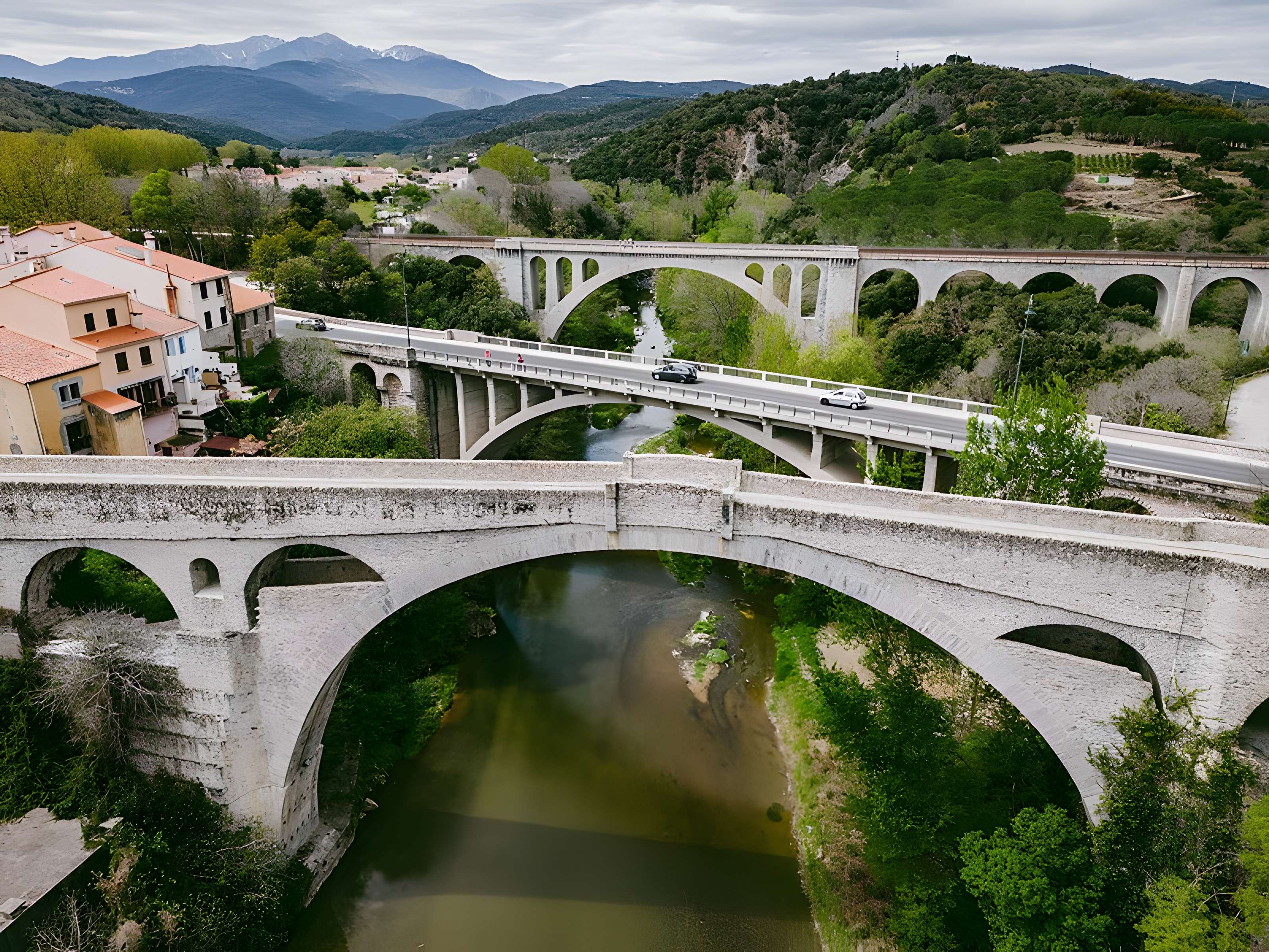 Pont du Diable sur le Tech à Céret
