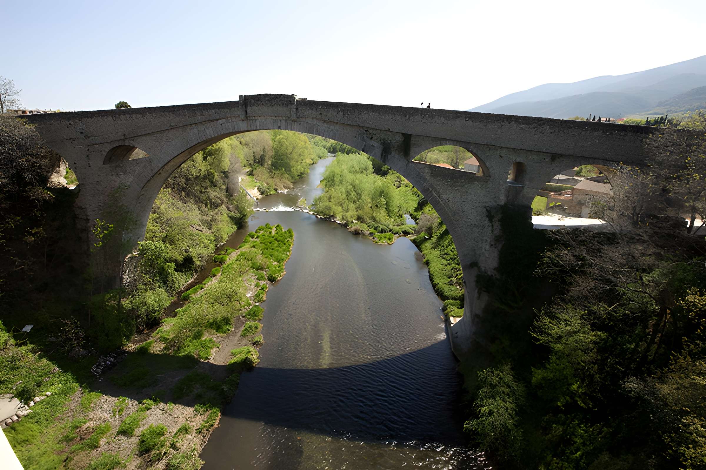 Pont du Diable sur le Tech à Céret