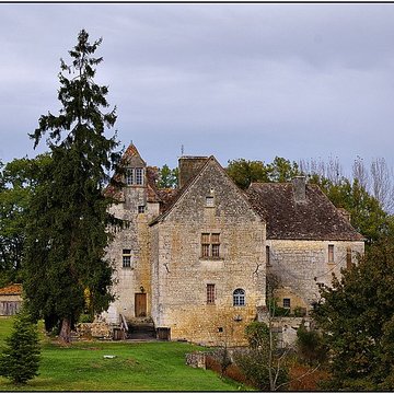 Château de Laroque à Lanquais