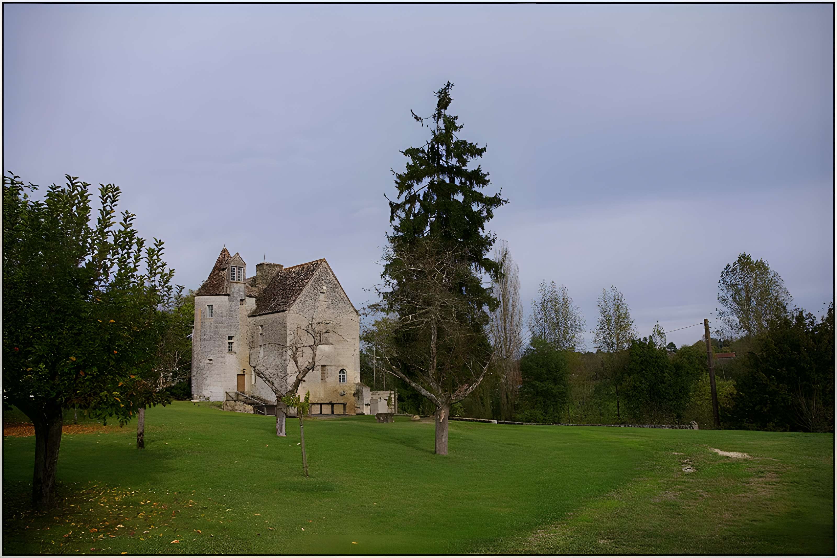 Château de Laroque à Lanquais