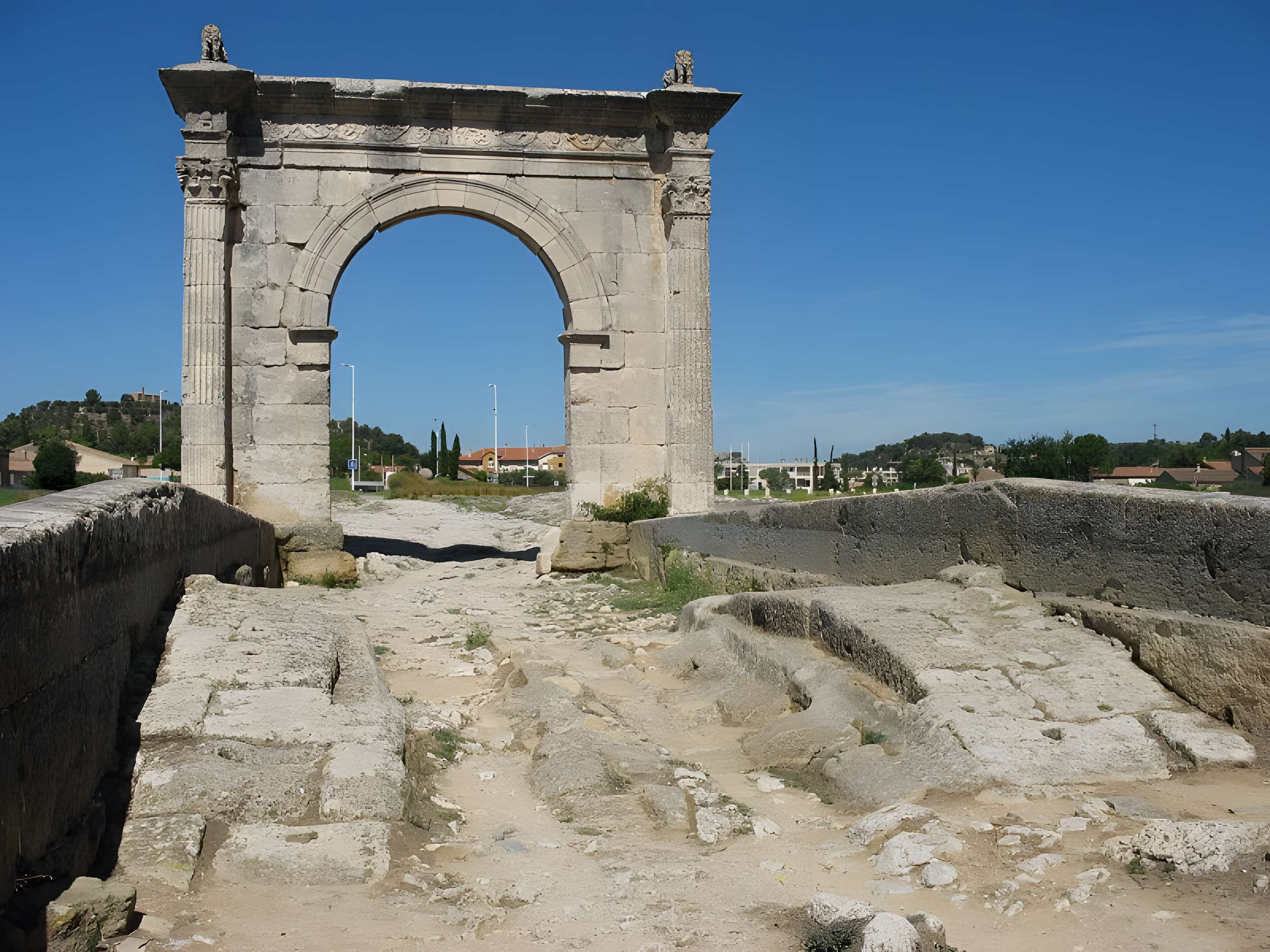 Pont Flavien de Saint-Chamas