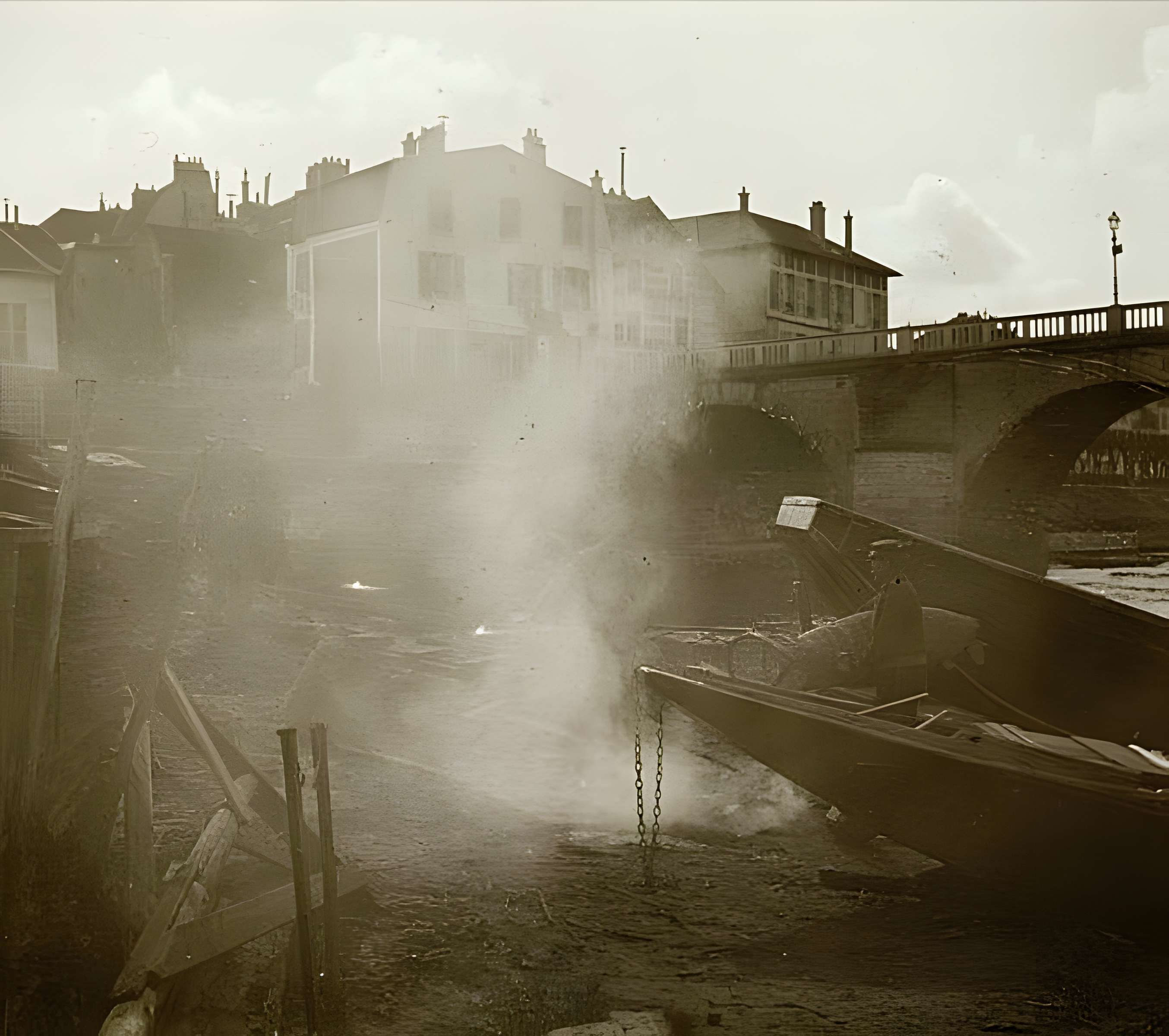 Ancien pont de Poissy