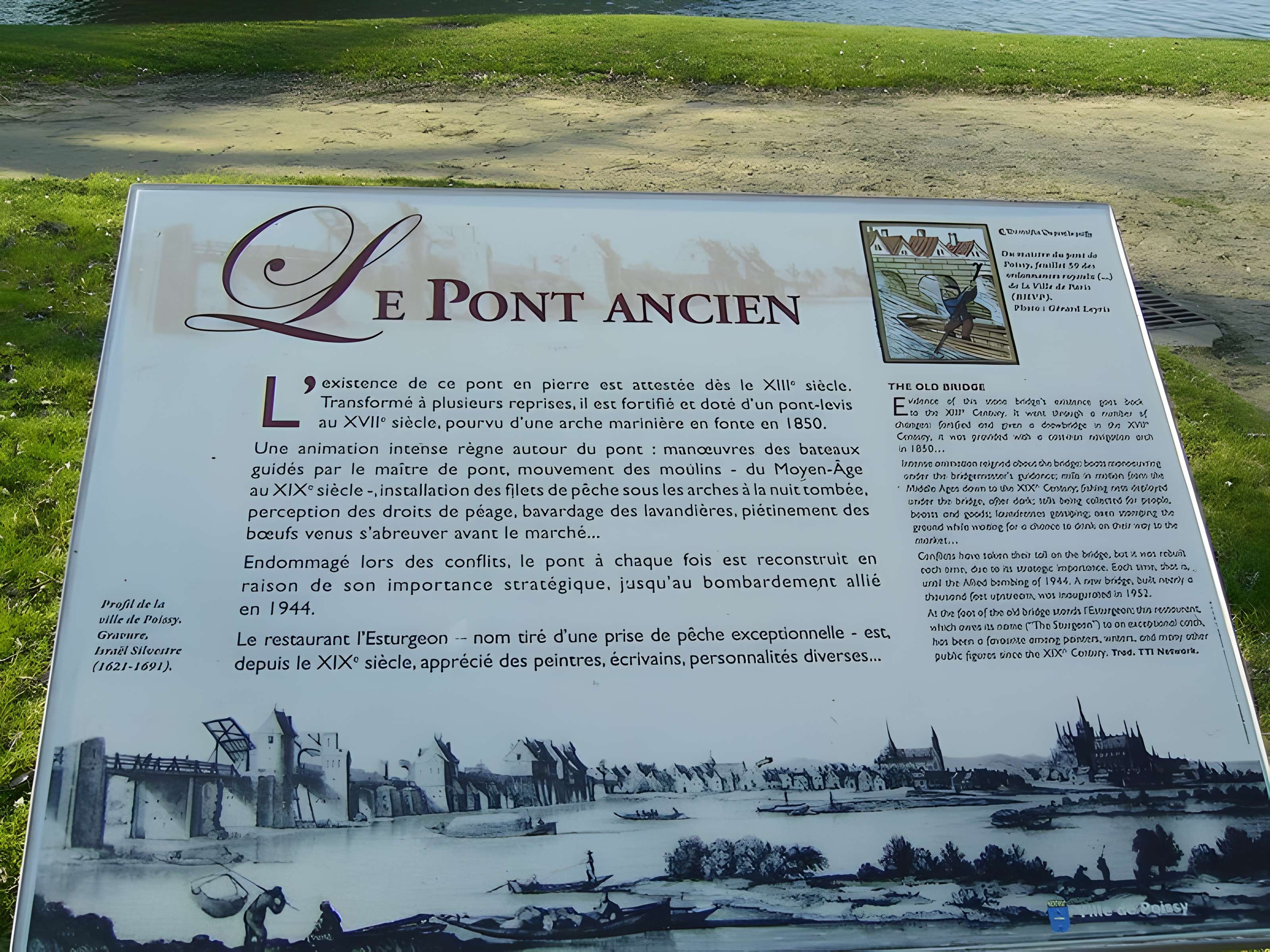 Ancien pont de Poissy