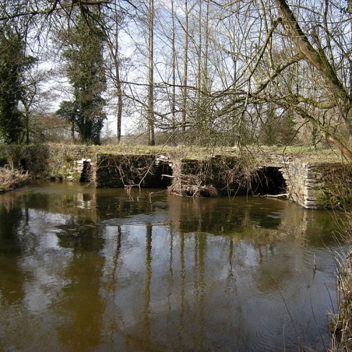 Photo de Pont gaulois dit de Sainte-Catherine également sur commune de Plounévézel, dans le Finistère