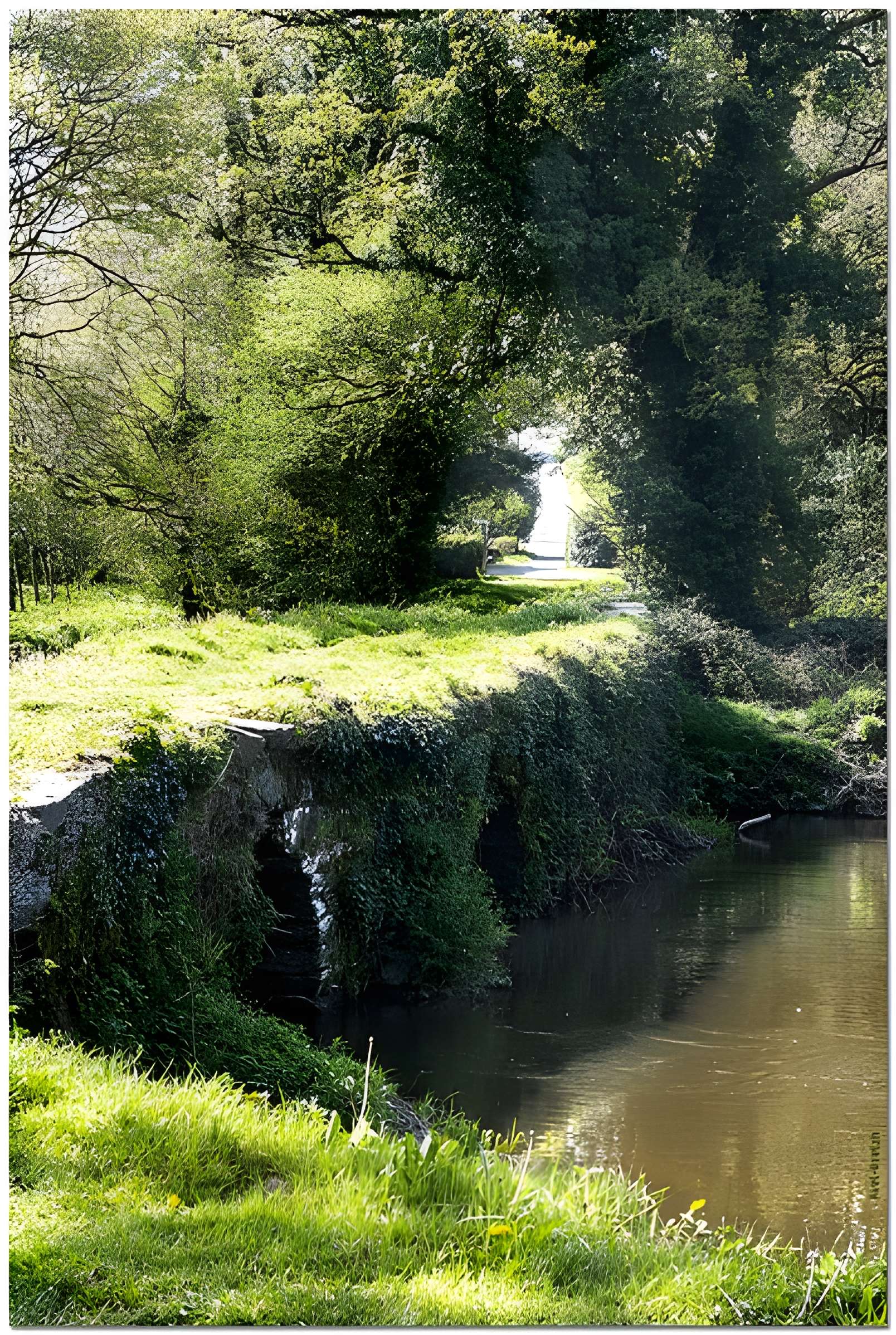 Pont gaulois dit de Sainte-Catherine (également sur commune de Plounévézel, dans le Finistère)