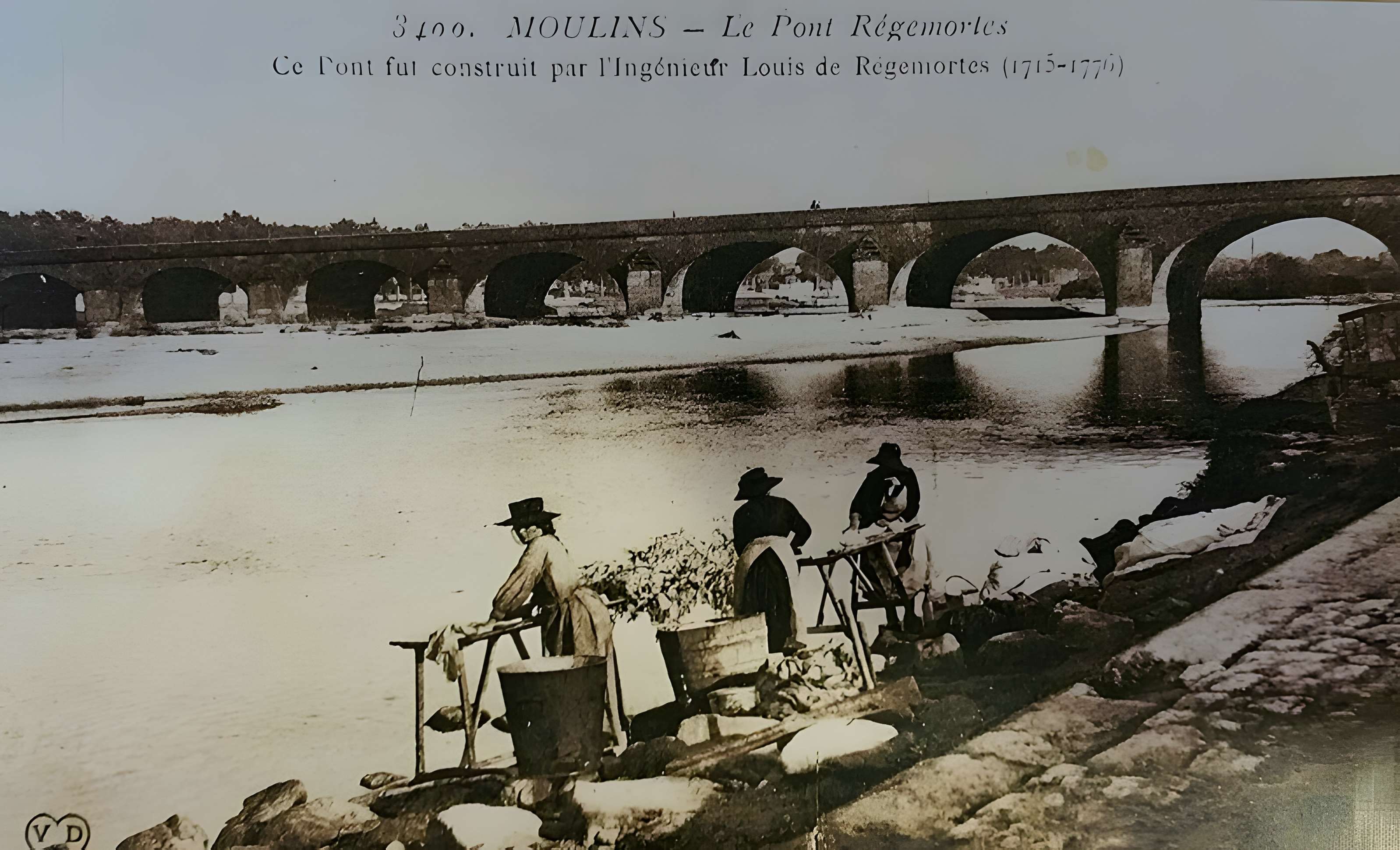 Pont Régemortes de Moulins