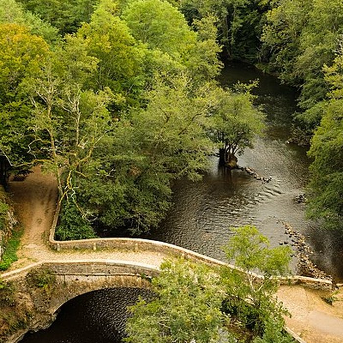 Photo de Pont sur la Cure de Pierre-Perthuis