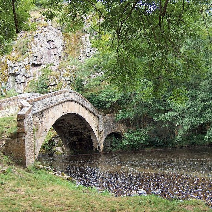Photo de Pont sur la Cure de Pierre-Perthuis