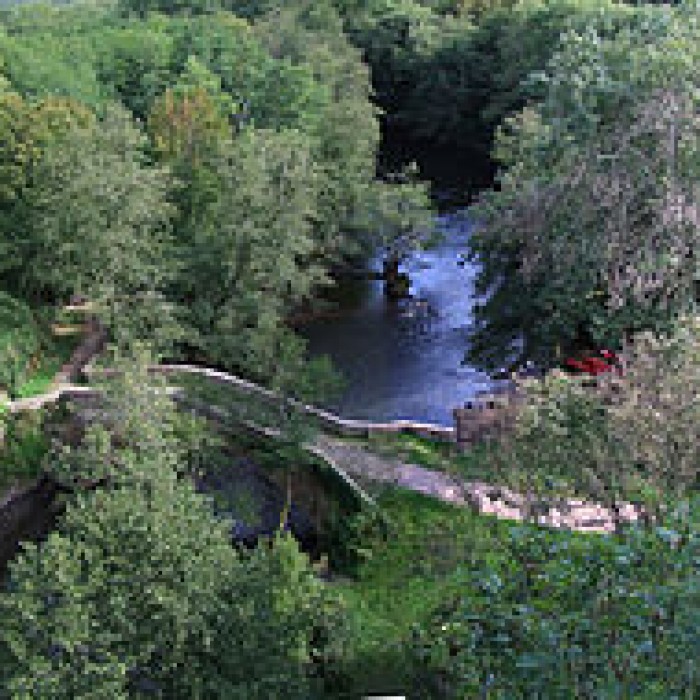 Photo de Pont sur la Cure de Pierre-Perthuis