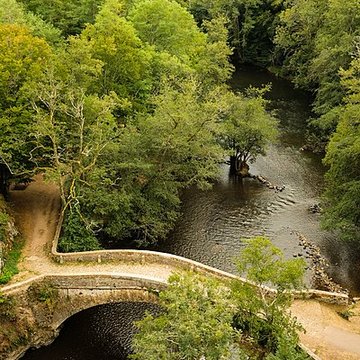 Pont sur la Cure de Pierre-Perthuis