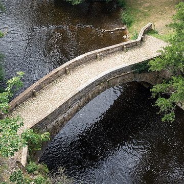 Pont sur la Cure de Pierre-Perthuis