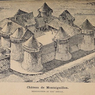 Château de Montaiguillon ruines