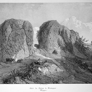 Château de Montaiguillon ruines