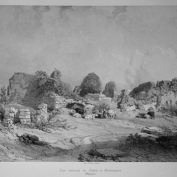 Château de Montaiguillon ruines