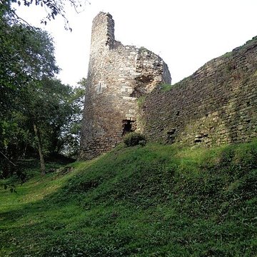 Ruines du château de Montalifant
