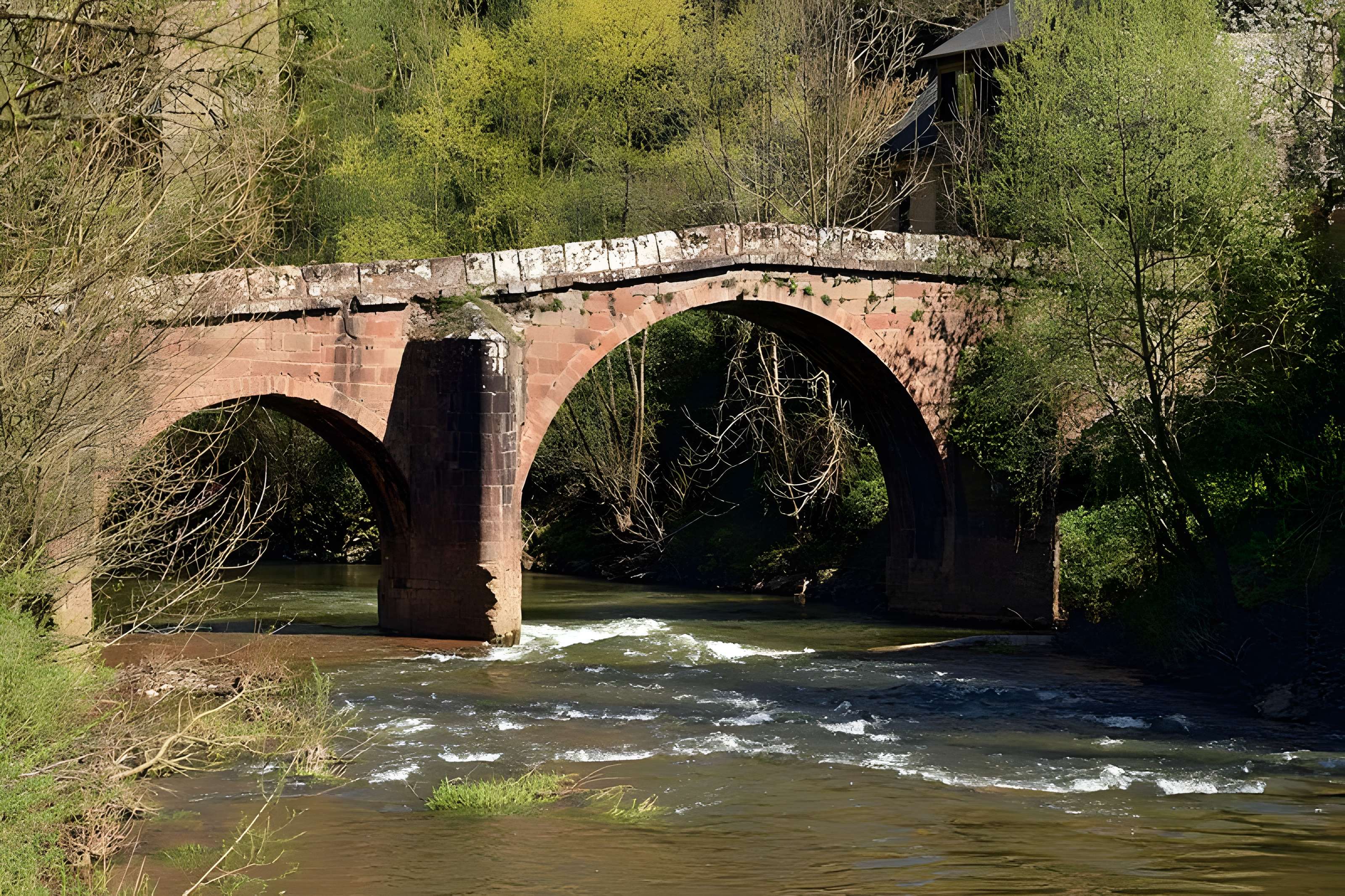 Pont sur le Dourdou à Conques
