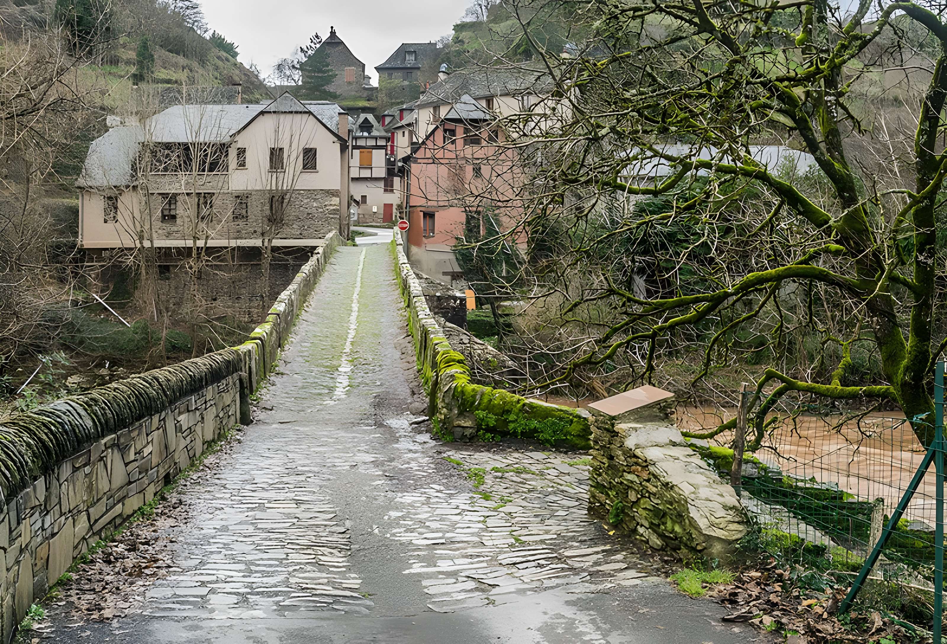 Pont sur le Dourdou à Conques