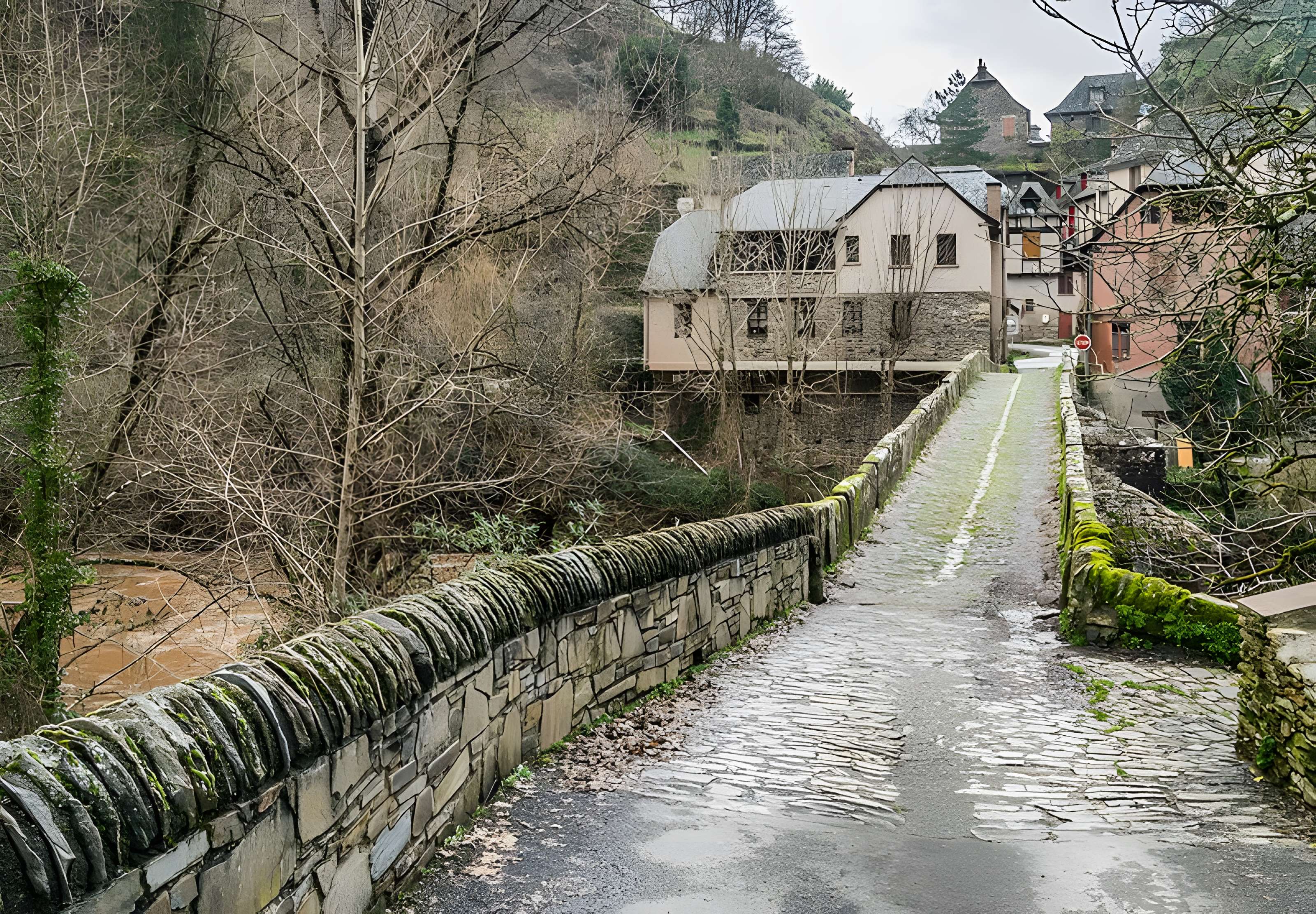 Pont sur le Dourdou à Conques