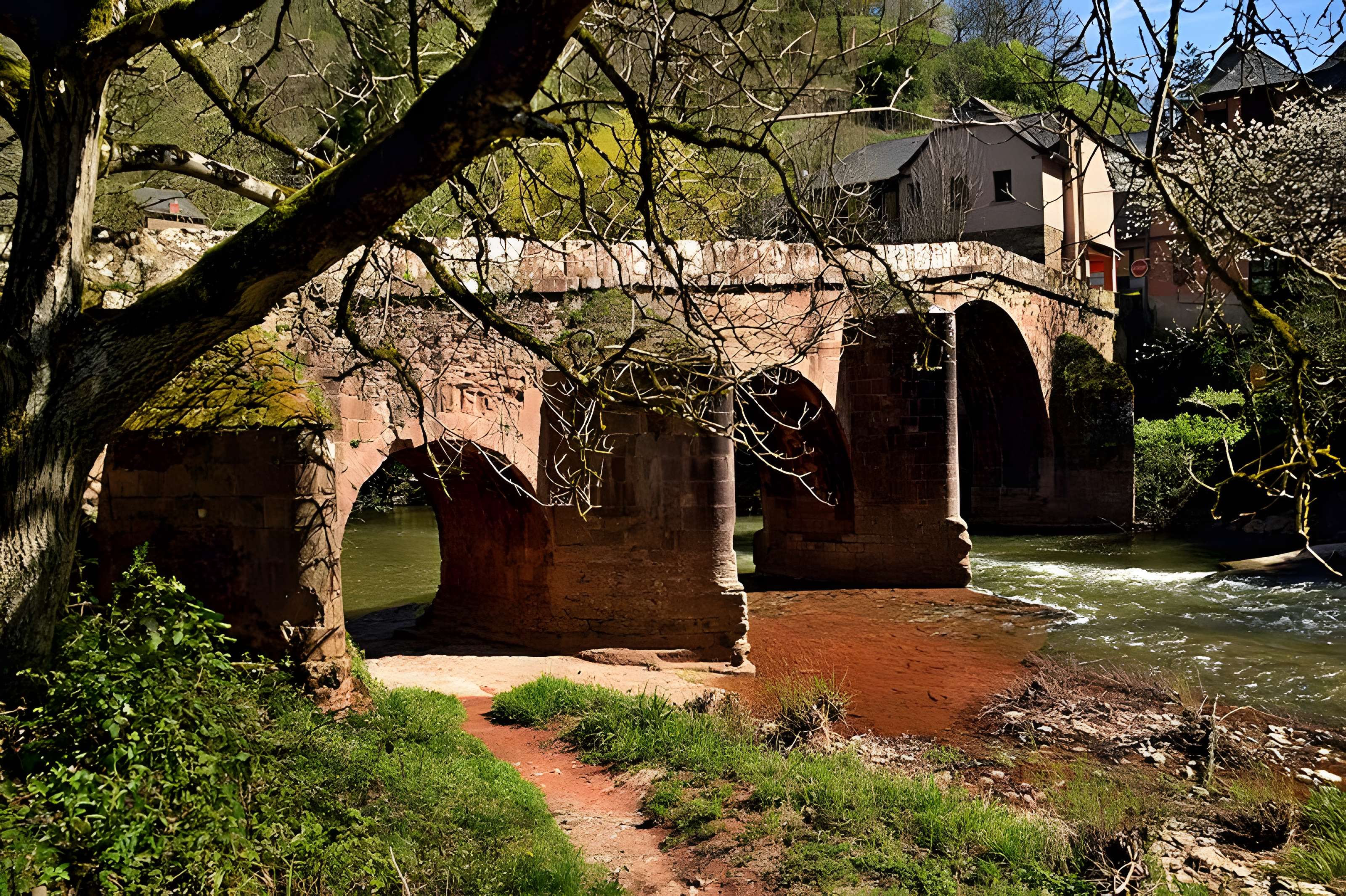 Pont sur le Dourdou à Conques